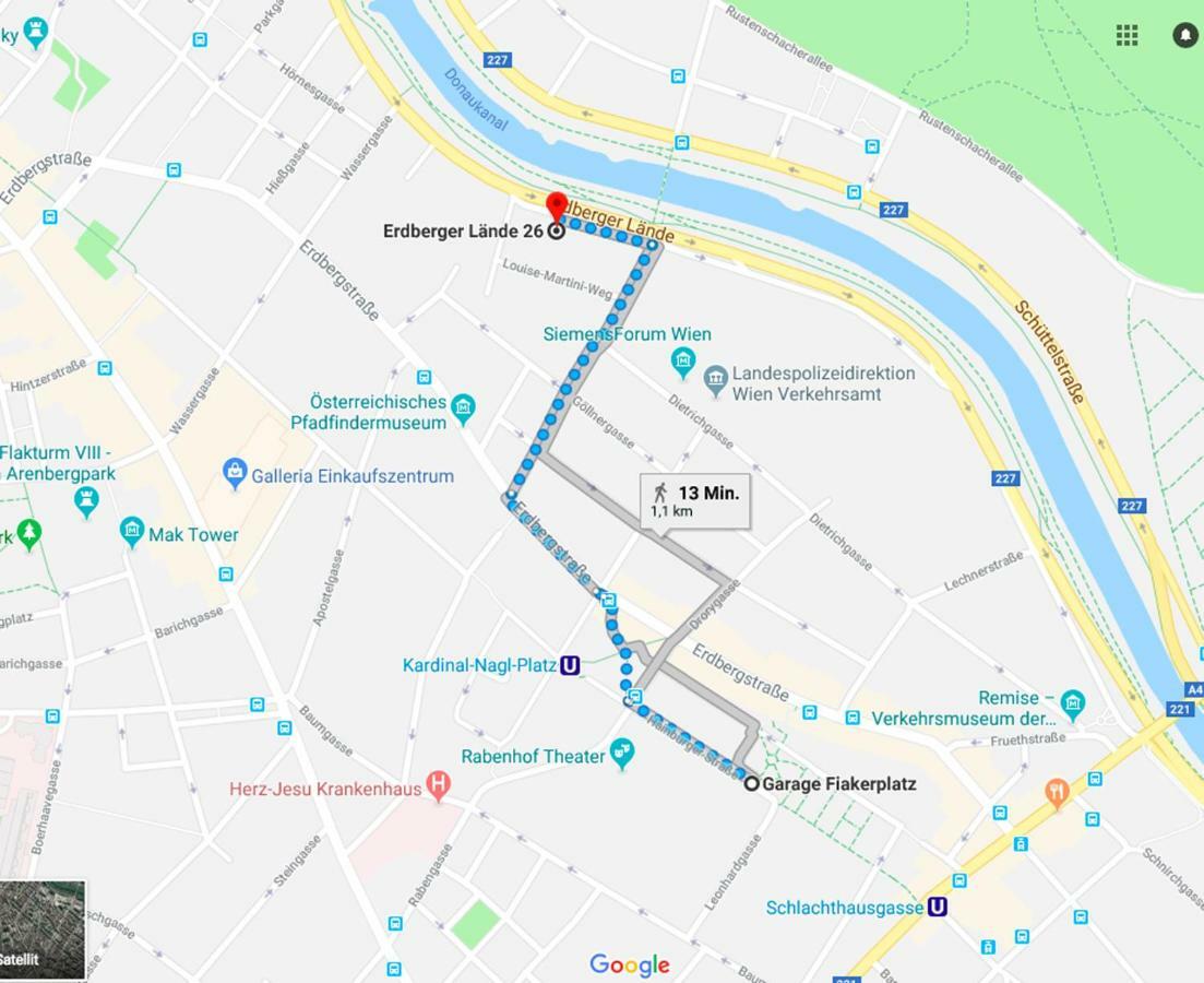Appartamento Erdberger Laende Vienna Esterno foto